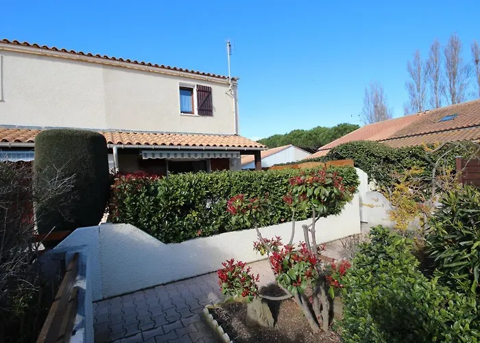 Willa D'angle, 5 Couchages, 2 Etage, Terrasse Sud Parking Dans Securisee, Wifi , Piscine Commune 400m De La Lrjp123